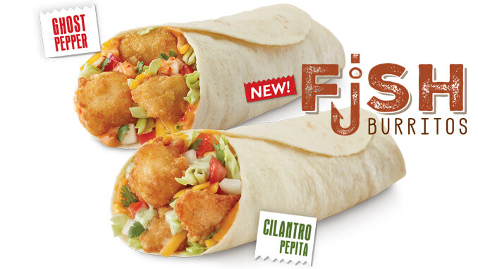 TacoTime Launches New Ghost Pepper And Cilantro Pepita Fish Burritos
