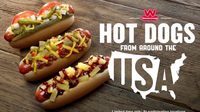 Wienerschnitzel Introduces Hot Dogs From Around The USA Menu