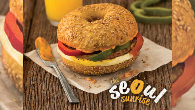 Bruegger's 2017 Spring Menu Features New Seoul Sunrise Egg Sandwich