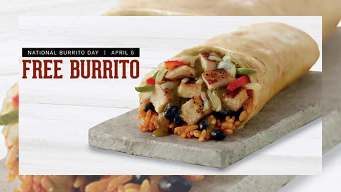 Buy One, Get One Free Burrito At El Pollo Loco On April 6, 2017