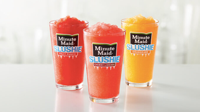 McDonald’s To Launch Minute Maid Slushies On April 10, 2017