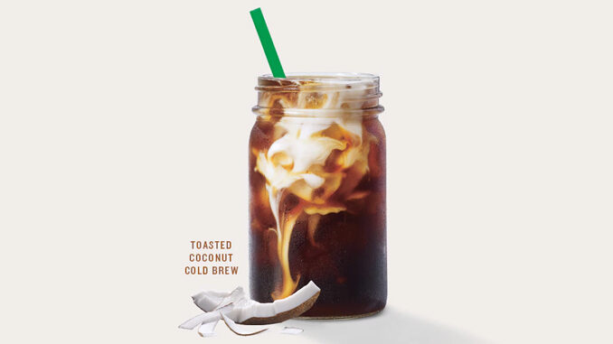 Starbucks Introduces New Toasted Coconut Cold Brew