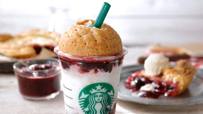 Starbucks Japan Serves Up New Frappuccino With Edible Dome Lids