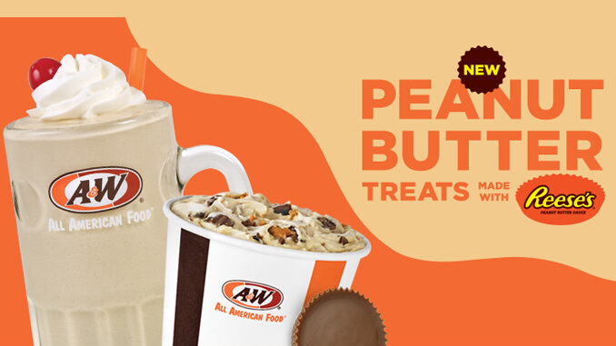 A&W Launches New Reese’s Peanut Butter Shake And Peanut Butter Polar Swirl