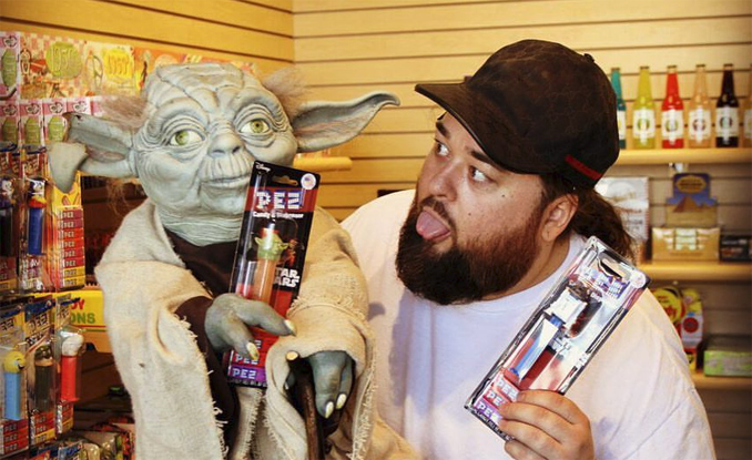 Chumlee at Candy on the Boulevard