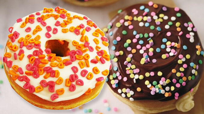 Dunkin' Donuts Introduces New Vanilla Cake Batter Donut And Dunkin' Donuts Sprinkles Donut