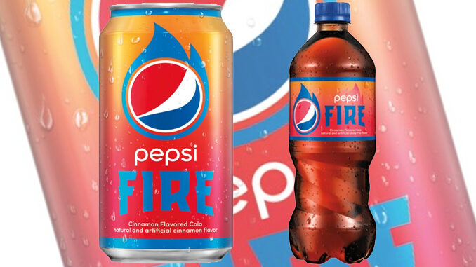 Pepsi Unveils New Limited-Edition Pepsi Fire Soda And Slurpee