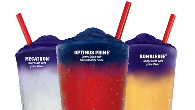 Sonic Unveils New Color Changing Slushes In Partnership With Transformers: The Last Knight