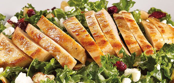 Denny's Chopped Kale & Grilled Chicken Salad