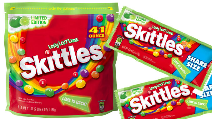 Lime Skittles Are Back, But Only For A Limited Time