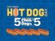5 Chili Dogs For $5 At Wienerschnitzel On July 19, 2017
