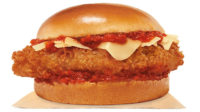 Burger King Adds New Chicken Parmesan Sandwich