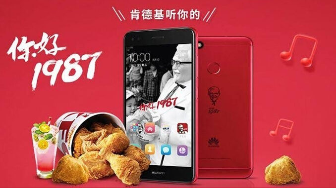KFC Releases A Finger Lickin' Good Smartphone In China