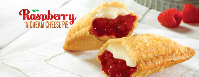 Raspberrry ‘N Cream Cheese Pie
