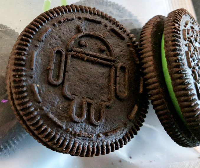 Android Oreo Cookies