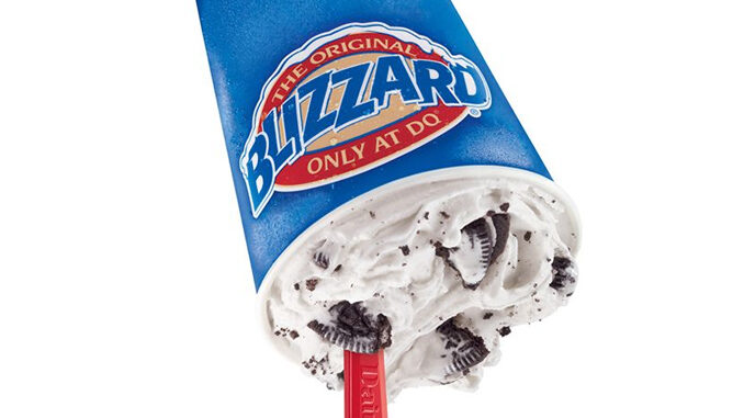 Buy One, Get One Blizzard For 99-Cents At Dairy Queen From August 21 Through September 3, 2017