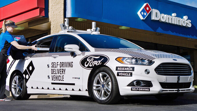 Domino's Tests Driverless Car Pizza Delivery