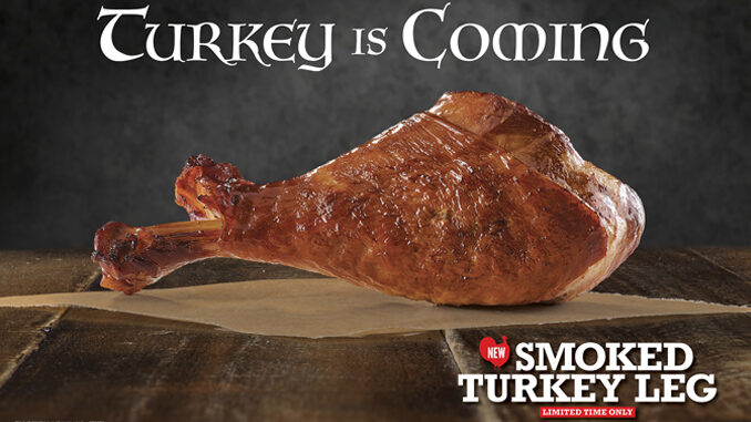 Here’s Where You Can Find Arby’s Smoked Turkey Legs Starting August 27, 2017