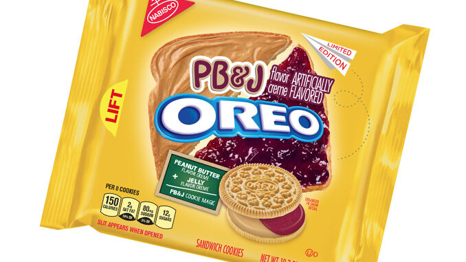 Nabisco Unveils New Peanut Butter And Jelly Oreos