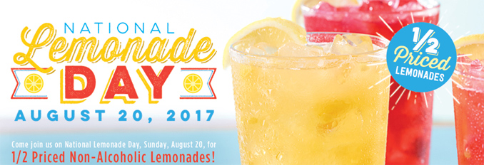 Ruby Tuesday Celebrates National Lemonade Day