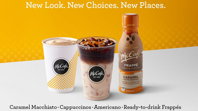 McDonald's Unveils New McCafé Espresso Flavors, Bottled Frappe Drinks