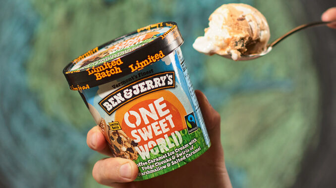 Ben & Jerry's Unveils New ‘One Sweet World’ Flavor