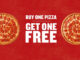 Buy One, Get One Free Pizza At Papa John’s Through October 15, 2017