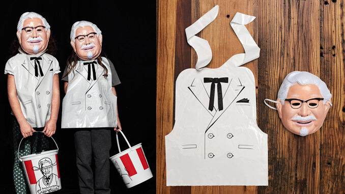 KFC Unveils Colonel Sanders Halloween Costumes And Trick-Or-Treat Buckets