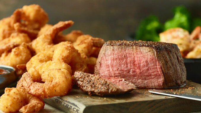 Steak And Unlimited Shrimp Returns To Outback Steakhouse