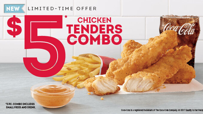Wendy’s Launches New $5 Chicken Tenders Combo