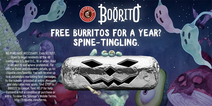 Win Free Burritos For A Year