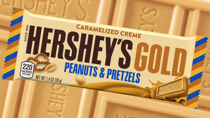 Hershey’s Unveils New Gold Bars Featuring Caramelized Creme