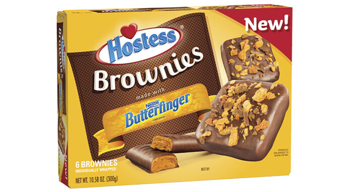 Hostess Bakes Up New Brownies Made With Nestlé Butterfinger