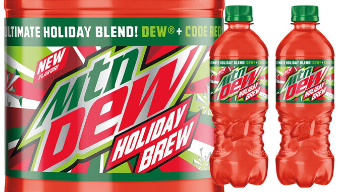 Mountain Dew Launches New Holiday Brew For 2017 Holiday Season