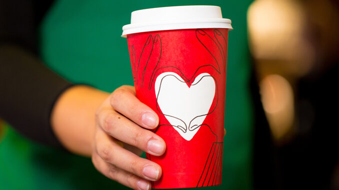 Starbucks Unveils Second 2017 Holiday Cup And It’s Red