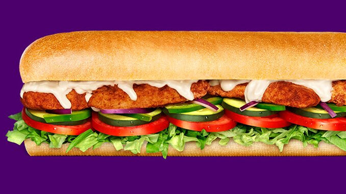 Subway Is Selling A Smokin’ Mesquite Chicken With Sour Cream Sandwich In Australia