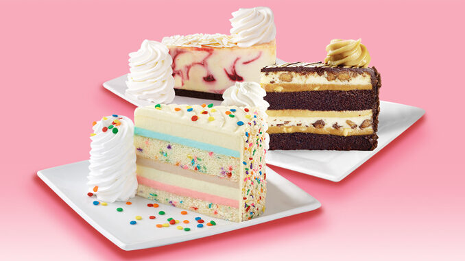 Free Cheesecake Slices At The Cheesecake Factory With DoorDash Delivery On December 6, 2017