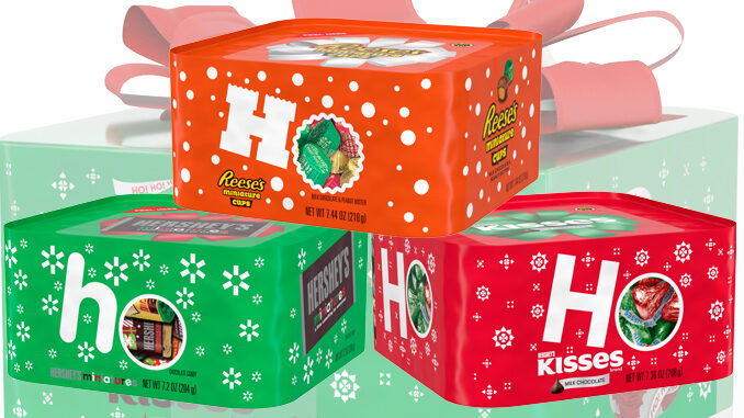 Hershey’s Introduces New Holiday Gift Cubes
