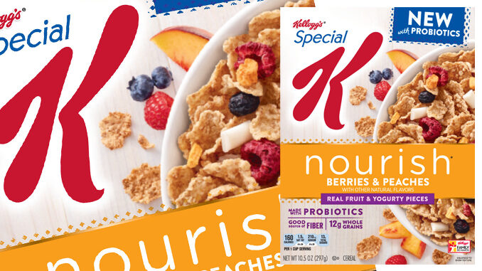 Kellogg's Launches New Special K Nourish Made With Probiotics