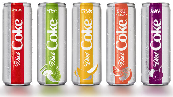 Diet Coke Unveils Four New Diet Coke Flavors