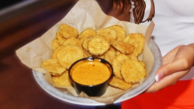Free Fried Pickles At Hooters Through January 24, 2018