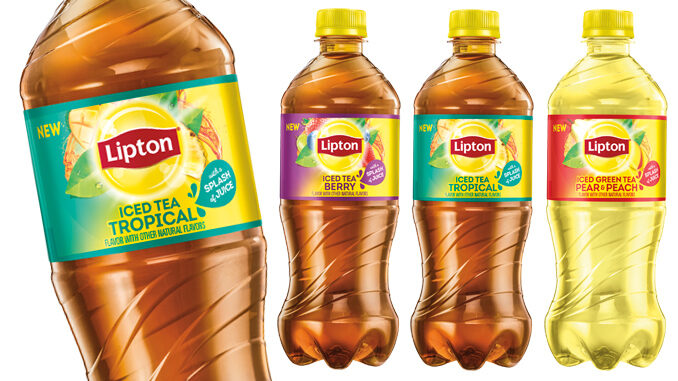 Lipton Unveils Iced Tea With A Splash Of Real Juice