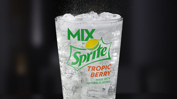 McDonald’s Offers New Exclusive Beverage ‘MIX By Sprite Tropic Berry’