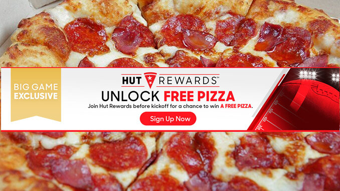 Win Free Pizza At Pizza Hut If Record ‘For Fastest Touchdown’ Is Broken On Super Bowl Sunday