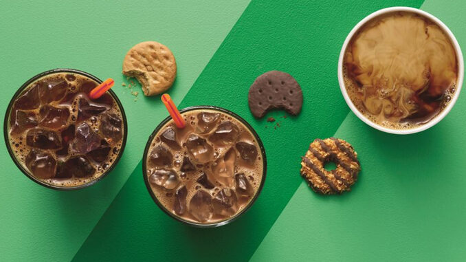 Dunkin' Donuts Unveils Three New Girl Scout Cookie-Inspired Coffee Flavors
