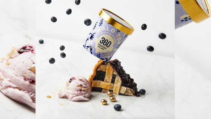 Halo Top Debuts New Blueberry Crumble Ice Cream For Spring 2018
