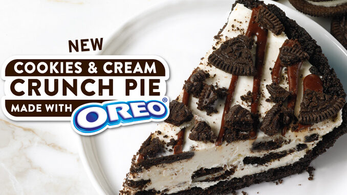 Popeyes Introduces New Cookies And Cream Crunch Pie Made With Oreos