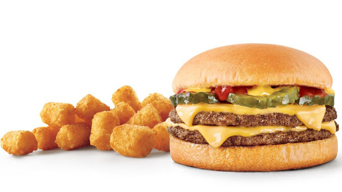 Sonic Serves Up $2.99 Jr. Double Cheeseburger And Medium Tots Deal