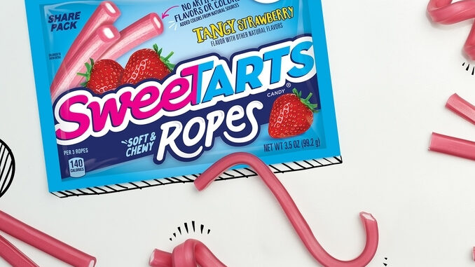 SweeTarts Adds New Tangy Strawberry Flavor To Popular Ropes Candy Line