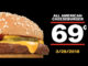 69-Cent All American Cheeseburgers At Checkers & Rally’s On March 28, 2018